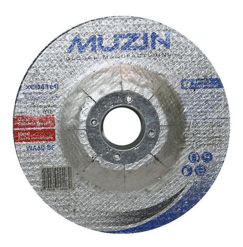 Imagen 1 de 5 de Disco De Corte Centro Deprimido P/ Metal 4 ½ '' X 1/16''