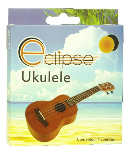 Jgo. De Cuerdas Para Ukulele Eclipse Uk-100