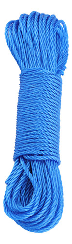 Cuerda De Nailon Azul De 20 M, Tendedero Para Jardín Y Acamp