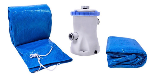 Piscina Armação Redonda 16000l Com Kit 511400 Belfix 220v