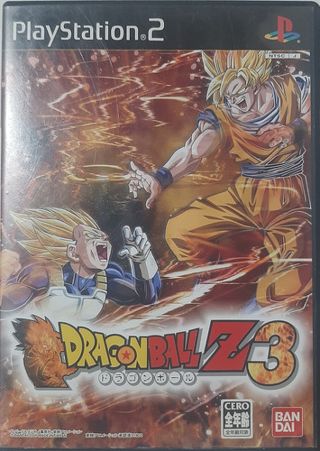 Jogo De Ps2 Dragon Ball Z Budokai 3 Completo Pouco Usado (Usado)