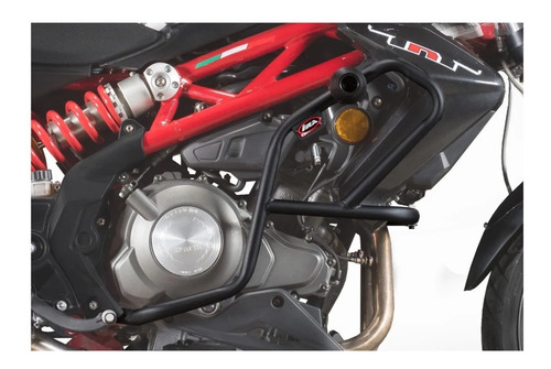 Imagen 6 de 8 de Defensas Benelli Tnt 300 Negra Sliders Reforzado Ira - Gaona