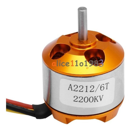 Motor Brushless ´2200kv A2212 Drone Cuadricoptero Avion Rc