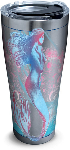 Tervis Old Legend Vaso Aislado De Sirena, 30 Onzas, Acero In