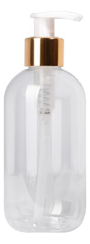 Botella Dispensadora Para Jabón Dorado 250ml -10 Pzs