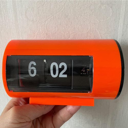 Reloj De Mesa Bhning, Reloj Flip Auto, Formato 12 Horas