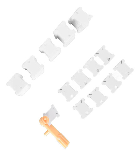 Bobina De Hilo De Coser De Plástico Para Guardar Hilo De Cos