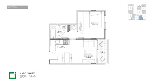 Departamento 2 Ambientes En Venta Martín Coronado