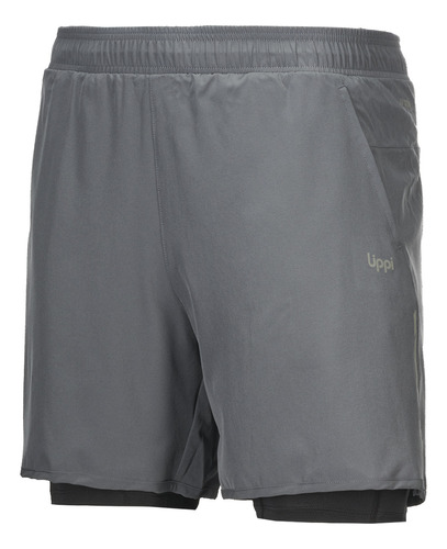 Short Hombre Lippi Go For It Shorts Gris Medio