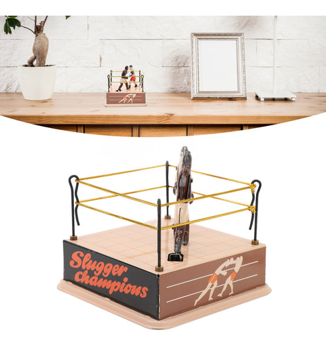 Lata Decorativa De Juguete De Boxeo De Mesa Con Temática Nos