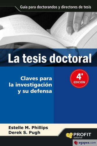 Tesis Doctoral, La, De Estelle M. Phillips. Editorial Amat, Tapa Blanda En Español