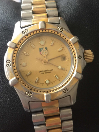 Reloj Tag Heuer Mujer Combinado 18k Excelente Estado. C/pap 