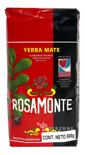 Imagen 1 de 2 de Rosamonte Yerba Mate 500 Grs