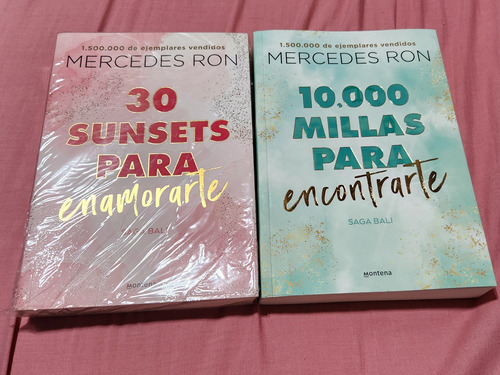 Libros 30 Sunsets Para Enamorarte  Mercedes Ron (1 Y 2) 