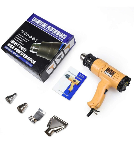 Pistola Aire Caliente Seekone 1800w Kit De Control Temperatu