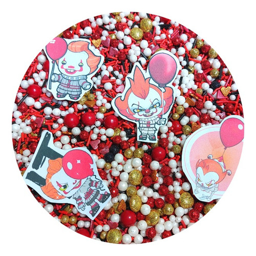 Sprinkle Confeti Mix Payaso Eso Halloween
