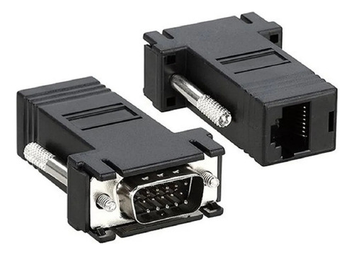 4 Extensores Vga X Cabo Rede Rj45