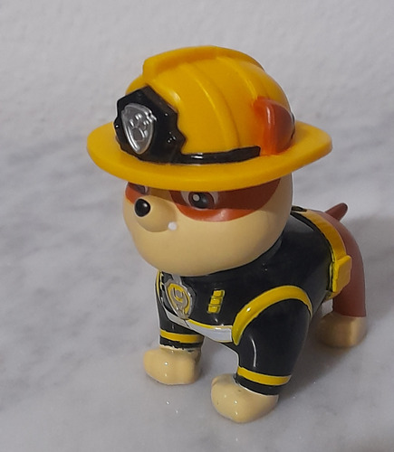 Rubble Paw Patrol Mission Action Pups Figura Spin Master (Usado)
