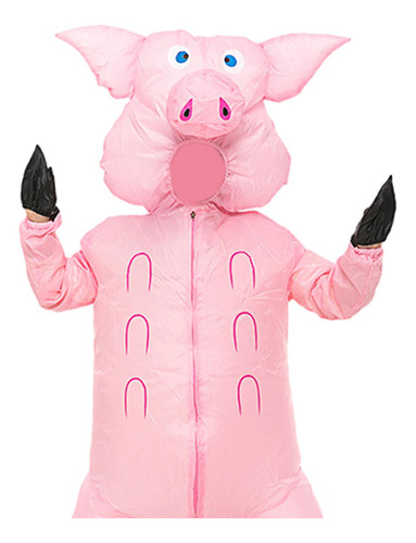 2 Disfraz Inflable De Halloween De Cerdito, Disfraz Inflable