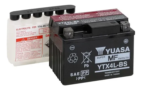 Bateria Yuasa Ytx4l-bs Hero Eco Deluxe