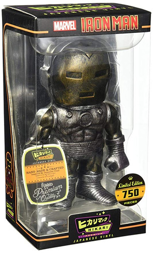 Funko Hikari: Acero Bruto Iron Man Figura Le 750