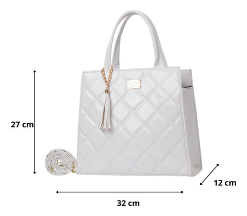 Bolsa Para Mujer Fana Kalea Color Blanco LĂșcela