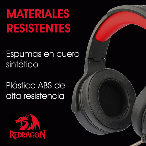 Imagen 5 de 7 de Diadema Inalambrica 7.1 Redragon Pelops H818 Pc/xbox One/ps4