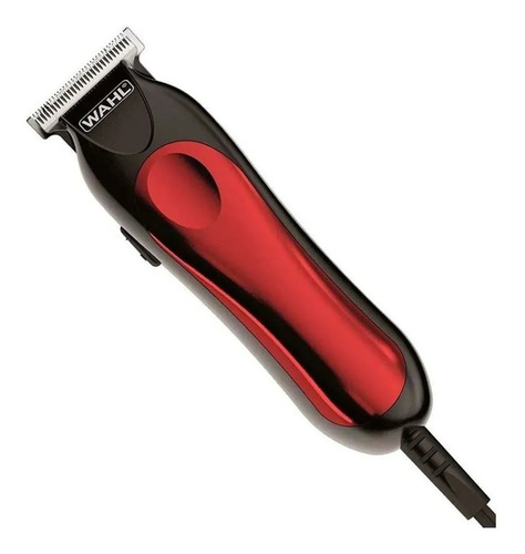 Imagen 3 de 4 de Cortadora de pelo Wahl Home T-Pro roja y negra 120V
