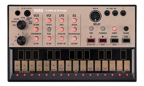Sintetizador Korg Volca Keys Analógico Midi En Caja