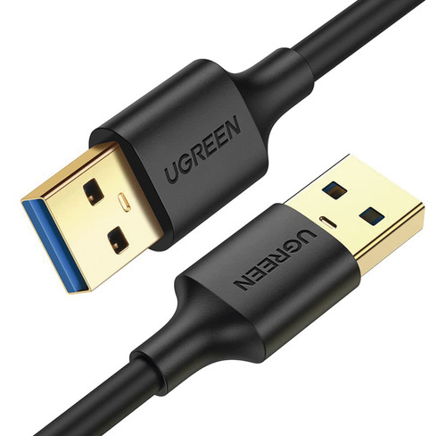Cable Usb-a 3.0-usb-a 3.0 3 Mts Conector Niquelado Ugreen