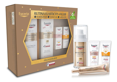 Set Eucerin H.f+elasticity: 3d Serum 30g + Contorno Ojos 15g