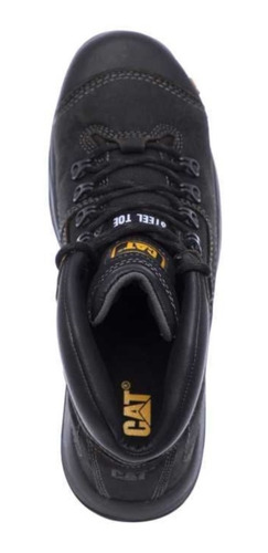 Imagen 5 de 6 de Zapato Caterpillar Coolant Color Negro Hombre Con Casquillo