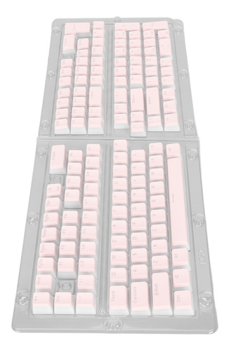 Pbt Keycaps Teclado 129 Llaves Pudding Altura Transparente D