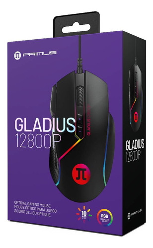 Mouse Gamer Primus Gladius 12.800 Dpi