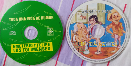 Combo De 2 Cds De Emeterio Y Felipe Los Tolimenses 