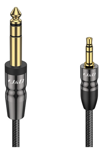 J&d Cable De Audio Estéreo De 0.138 In A 0.250 In, Trs Mac.
