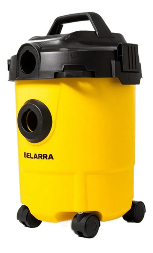 Imagen 2 de 4 de Aspiradora De tacho Belarra AH900 12L amarilla y negra 220V 50Hz