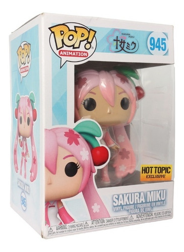 Funko Pop Sakura Miku Exclusivo Hatsune 945 Caja Lastimada