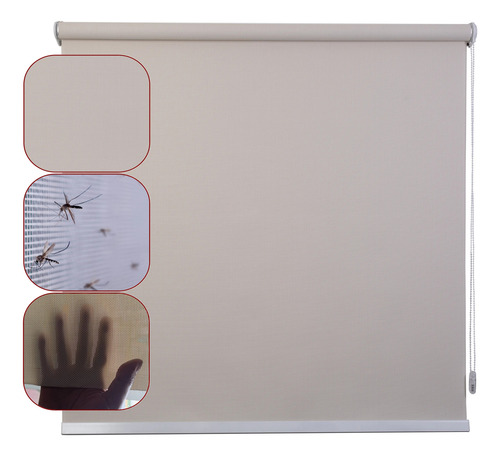 Persiana Enrollable Traslúcida Screen Texture Jumbo 250x250