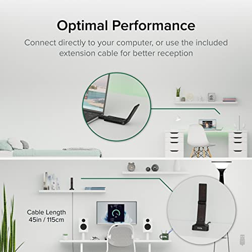 Adaptador Wifi Wifi 6 Usb Enchufable Para Pc De Escritorio Y