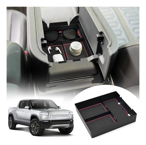 Organizador De Console Central Para Rivian R1t R1s 2022 Armr
