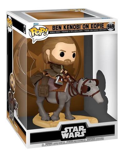 Funko Pop Star Wars - Ben Kenobi On Eopie #549