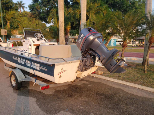 Imagen 2 de 10 de Lancha Bay Hawk 1996 20ft Yamaha 115hp Pesca Remolque Fibra