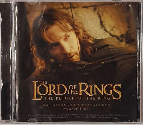 Cd Howard Shore - The Lord Of The Rings: The Return Of The K