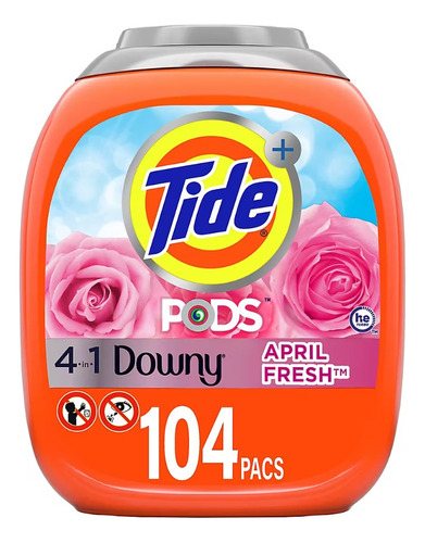 Detergente En Cápsulas Con Downy Tide