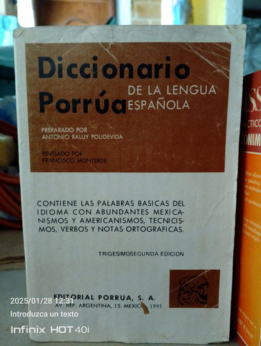 8 Diccionarios. 5 Larousse, 1 Sm, 1 Porrúa, 1 Trillas (Usado)