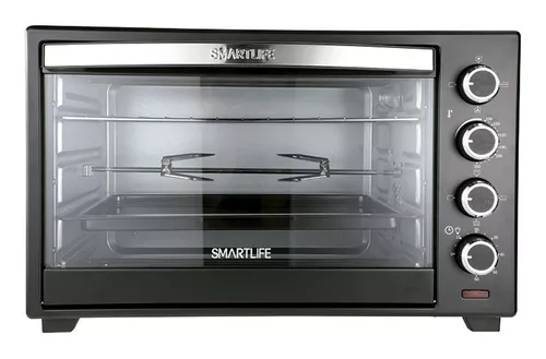 Horno Mesa Eléctrico Smartlife Sl-tor060 60l Negro Coccion