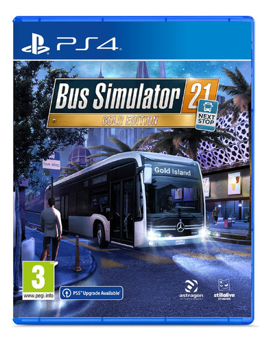 Bus Simulator 21 Next Stop Gold Ed.- Ps4 Físico - Juppon