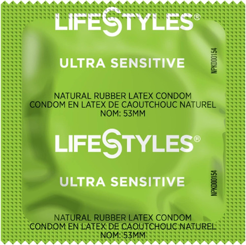 Condones Lifestyles Ultra Sensitive Ultra Sensible 24 Piezas