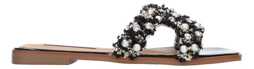 Sandalias Salamandra Negro Para Mujer [sal81]